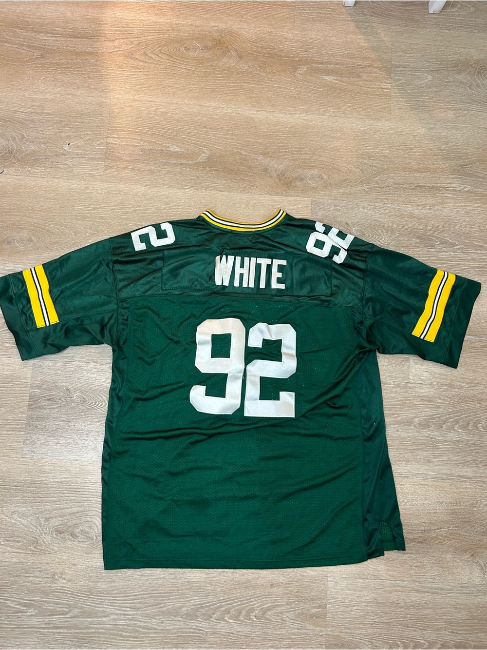Mitchell & Ness Reggie White 1993 Green Bay Packers Authentic Jersey. Size 56